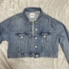 ZARA ショート丈 デニムジャケット