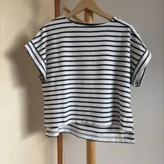 oggiclub オッジクラブ　シャツ　ボーダー柄 半袖　カットソー着心地⭕️