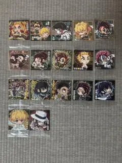 鬼滅の刃　ウエハース　シール　其ノ四　17種　猗窩座　炭治郎　極レア有