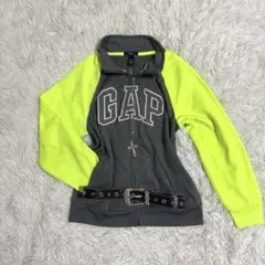 00s y2k GAP ラグラン　ロゴ　トラックジャケット　平成ギャル　海外