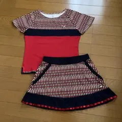 フィラテニスウェア　上下セット