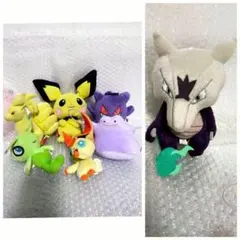 ポケモン ぬいぐるみ まとめ売り アローラガラガラ ゲンガー　ビクティニなど