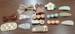 ヘアピン 15個セット デザイン多様　子供ヘアクリップ
