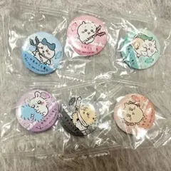 【ちいかわ×くら寿司】　缶バッジセット売り