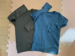 子供用　130cm 長袖肌着Tシャツ 2枚セット