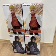 NARUTO BORUTO 忍界造形列伝 うずまきナルト うちはサスケ４点セット