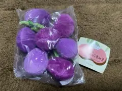 にっこりーノ フルーツのぬいぐるみ3 ぶどう ガチャ