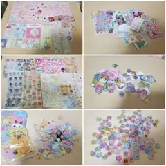 ナ*マ様 シールまとめ売り シール 平成 当時品 おはじきシール