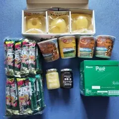 ゼリー、ジャム、お菓子セット