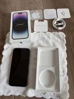 【美品中古】バッテリー84% Phone14Pro 512GB ディープパープル