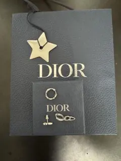 Dior シルバー ピアスセット