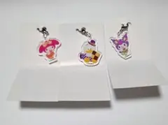 サンリオ ナムコdeハロウィンミニアクリルチャーム(マイメロ&クロミ&ペックル)