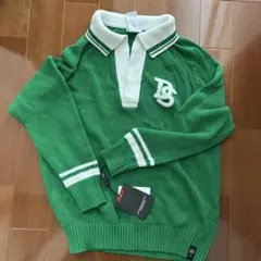 DOUBLE STANDARD CLOTHING グリーン長袖セーターのサムネイル