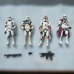 スターウォーズ クローン・トルーパー ベーシックフィギュア 3体セット