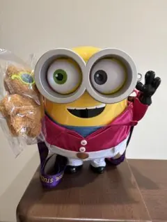 USJ ミニオン　ポップコーンバケツ　ボブ　ティム