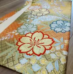 至極の逸品&極美品【袋帯 佐賀錦 和装小物 正絹 帯 成人式 訪問着 着物 】