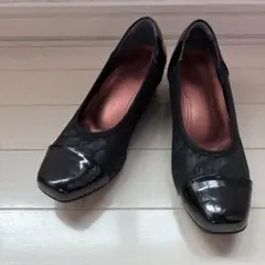 ウェッジソールパンプス