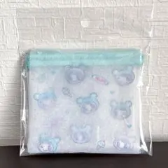 ナルミヤ ナルミヤハッピーパーク クリアフラットポーチ ブルーベリエちゃん