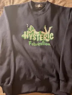 HYSTERIC グラフィックスウェット L ネイビー