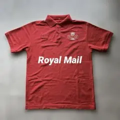 イギリス郵便局 ロイヤルメール 半袖 UK ポロシャツ レッド RED 匿名配送のサムネイル