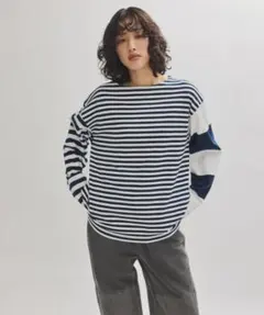 G.F.G.S. for ADAM ET ROPE'　別注ボートネックボーダー