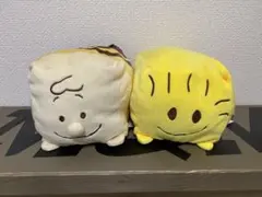 PEANUTS チャーリーブラウン ウッドストック クッション ぬいぐるみ