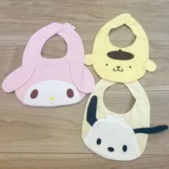 【極美品】サンリオベビー　スタイ　マイメロ　ポムポムプリン　ポチャッコ　3枚のサムネイル