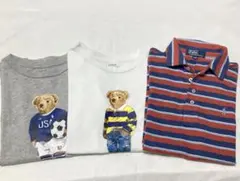 ポロラルフローレン　キッズ　130cm ポロベアTシャツ　50周年　中学校説明会