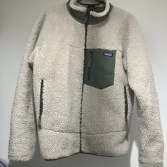 patagonia フリースジャケット レトロx キッズサイズXXL オリーブ