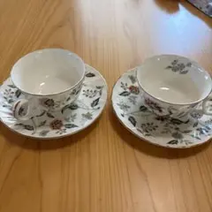 Exceed Bon Buckingham ティーカップ・ソーサー 2個セット