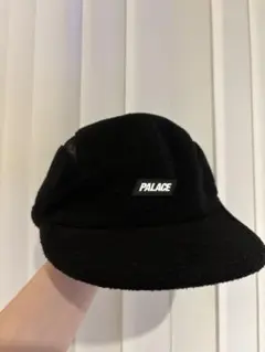 PALACE PAL-TECH フリース キャップ ブラック