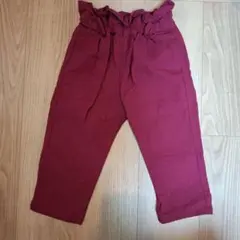 BREEZEワインレッド パンツ 100サイズ