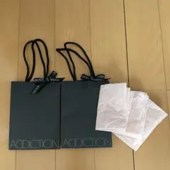 ADDICTION ショップ袋 2枚セット