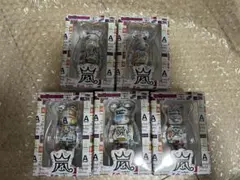 嵐ARASHI LIVE LOGO BE@RBRICK 100%5体セット - メルカリ
