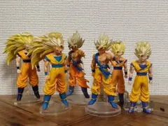 ドラゴンボール hg 孫悟空 6体セット (各初版と再版)