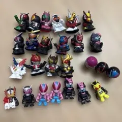 【超大量！】仮面ライダー キッズ 指人形 セット まとめ売り 昭和 平成 Amazon.co.jp: 食玩 仮面ライダーキッズ 昭和ライダー セット