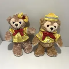 ディズニー 30周年 ダッフィー＆シェリーメイ ぬいぐるみバッジ