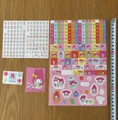 《レア物》MY MELODY マイメロ シールセット 平成レトロ サンリオ