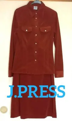 美品 【 J.PRESS 】 セットアップ　ロングスカート　スーツ