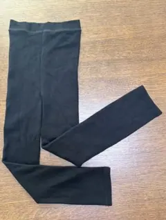 ユニクロ　HEATTECH ブラックレギンス　140