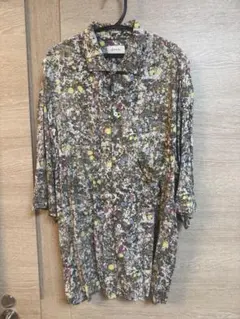 LEMAIRE 19SS コンバーチブル カラーシャツ 46 M〜L相当のサムネイル