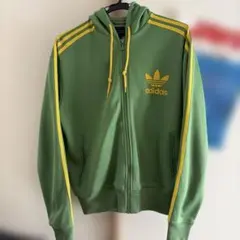 adidas フード付きジャージ