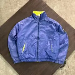 7W1【HELLY HANSEN】裏フリース　ナイロンジャケット　ロゴワッペン