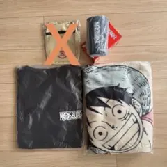 ONEPIECE ブランケット、Tシャツ、タンブラーセット