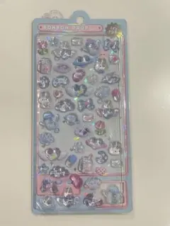 正規品 ボンボンドロップシール クーリア水色 うさぎ