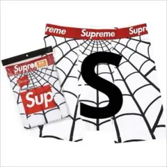新品☆Supreme×Hanes スパイダーマン ボクサーブリーフ 2パック☆L
