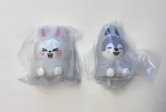 SKZOO ライトマスコット　ウルフチャン　リービット　2点セット