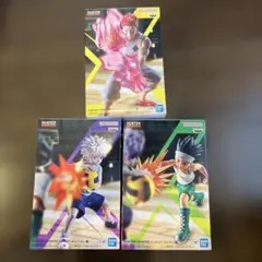 ハンター×ハンター　G.I.編　ゴン&キルア&ヒソカ　3体セット