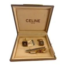 美品✨ CELINE セリーヌ スーツ ネクタイピン カフス メンズレディースのサムネイル