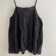 SM2 キャミソールチュニック　黒